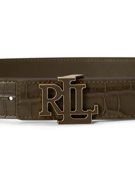 Lauren Ralph Lauren двосторонній ремінь шкіряний
