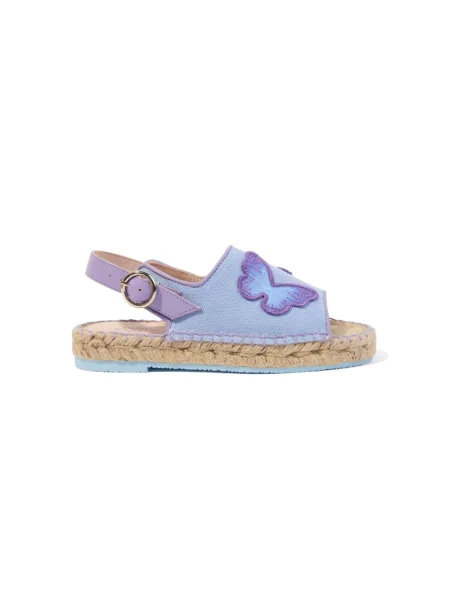 Espadryle dziecięce Sophia Webster Mini fioletowe