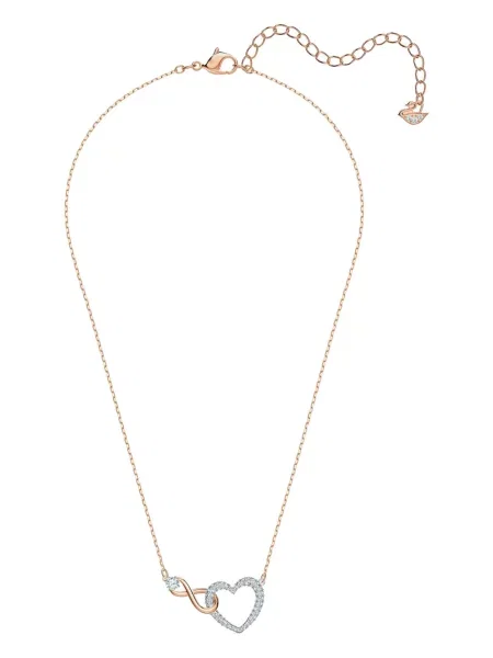 Colier Swarovski roz