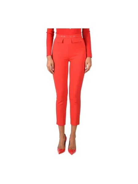 Spodnie Elisabetta Franchi czerwone