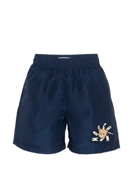 Kąpielówki dziecięce Moschino niebieskie