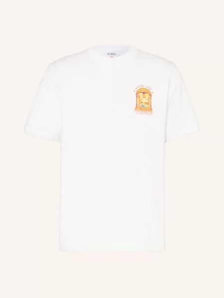 Casablanca T-Shirt weiss biała