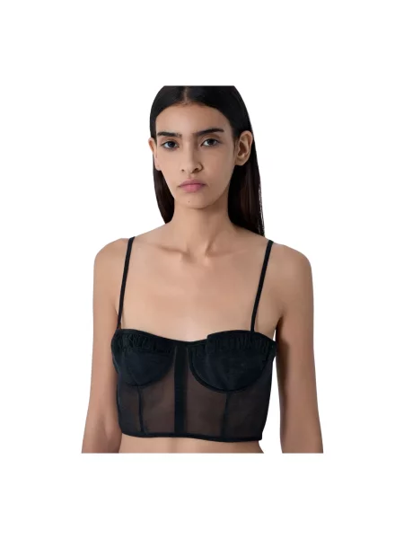 Top Cecilie Bahnsen czarny