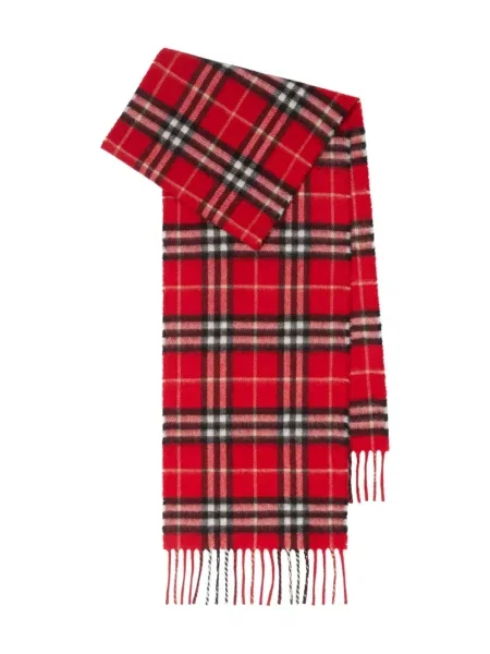 Szal dziecięca Burberry czerwona