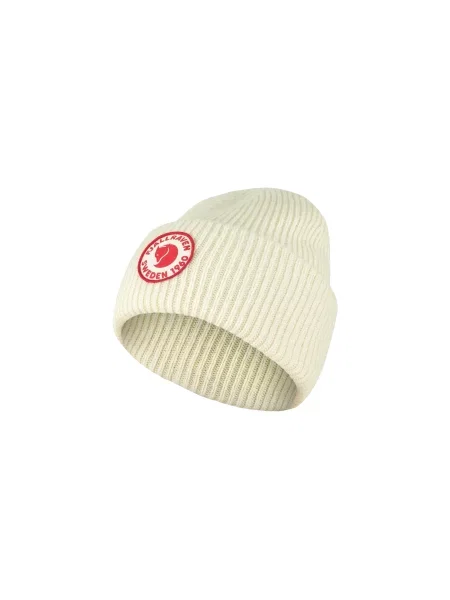 Czapka zimowa Fjällräven Logo Hat chalk white biała
