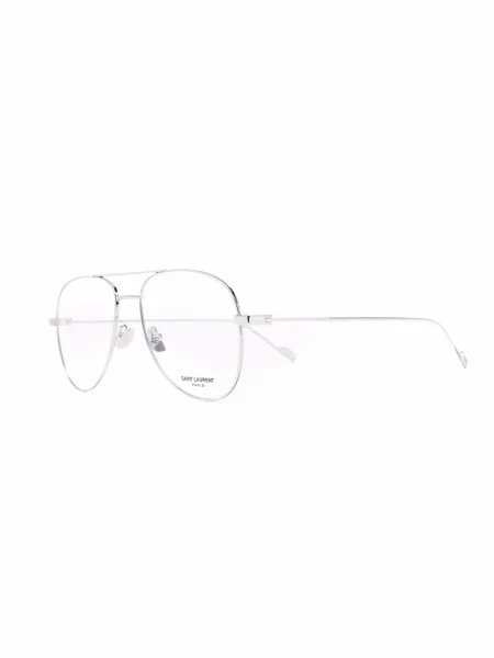 Ochelari de soare Saint Laurent Eyewear argintiu