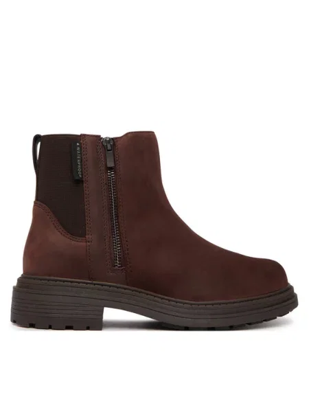Clarks Aulinukai Orinoco 3 zip Wp Tamsiai ruda