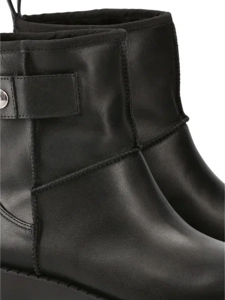 Cizme scurte Premiata din piele negru