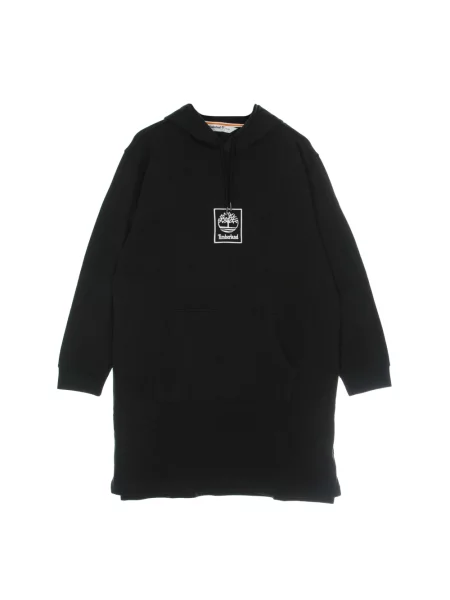 Sukienka Timberland z kapturem czarna