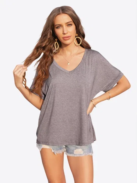 Imily Bela Tricou amestecat maro