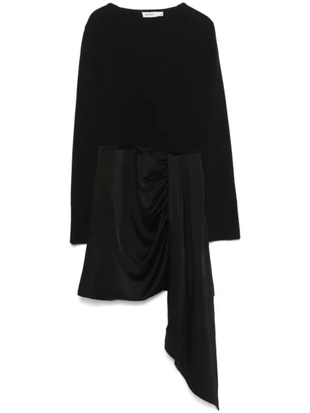 Rochie mini Simkhai drapată de costum negru