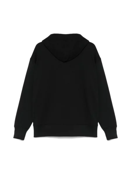 Bluza z kapturem Msgm czarna