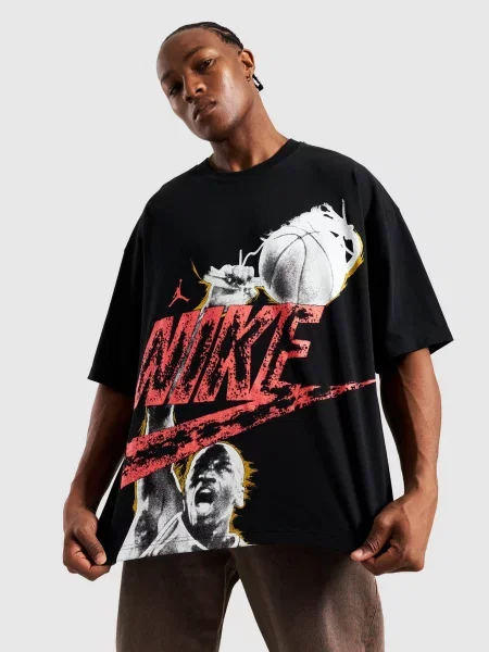 Jordan T-Shirt M J Reissue Ovsz Ss Crew czarna