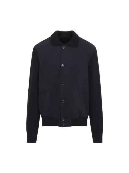 Kurtka bomber Brioni niebieski