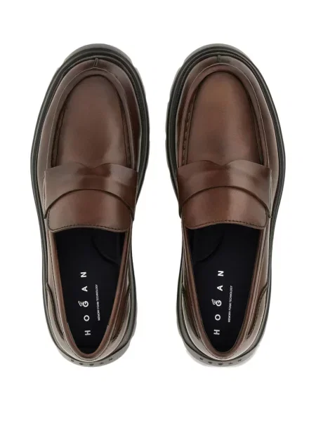 Pantofi loafer Hogan maro