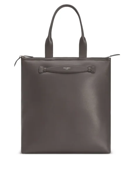 Geantă Dolce & Gabbana din piele gri