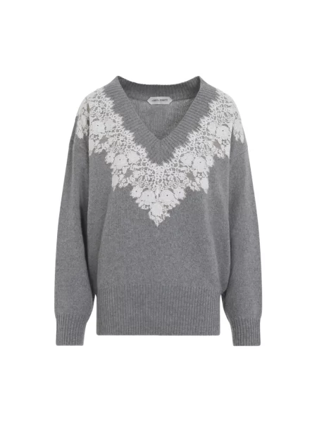 Sweter Alberta Ferretti beżowy