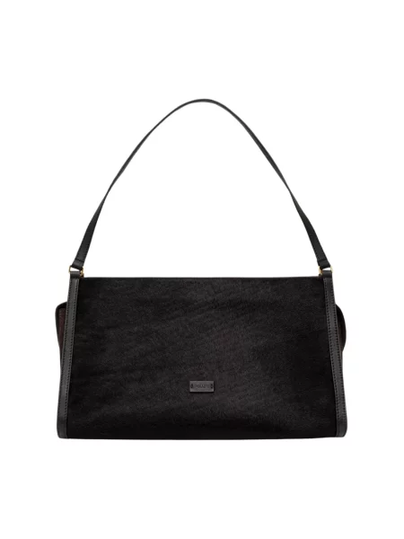Pollini torebka shopper skórzana brązowa