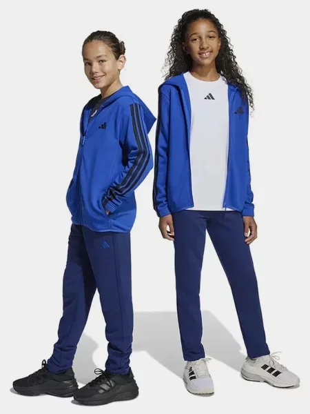 Дитячий Спортивний костюм adidas 3 Stripes бавовна/перероблений синій