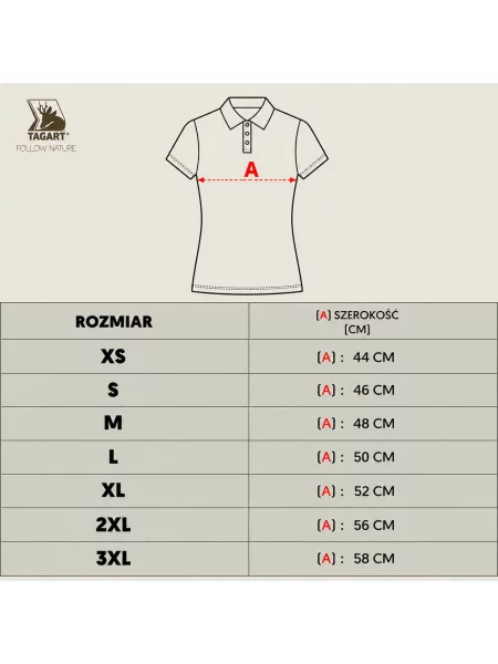 Koszulka myśliwska Tagart Polo Hals 2 Lady Olive zielona