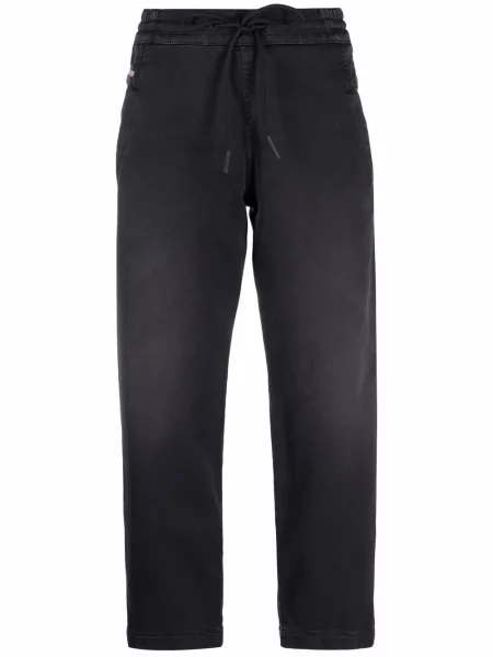 Blugi boyfriend Diesel Krailey negru