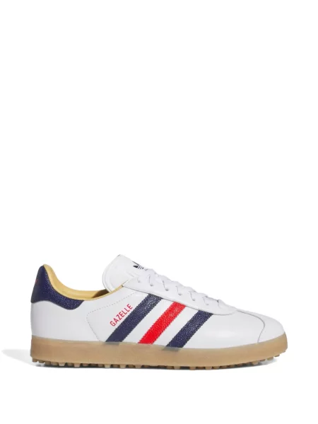 Golf sneakerși Adidas Gazelle din piele alb