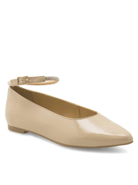 Балетки Lasocki бежевий