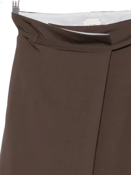 Pantaloni Alysi plic maro