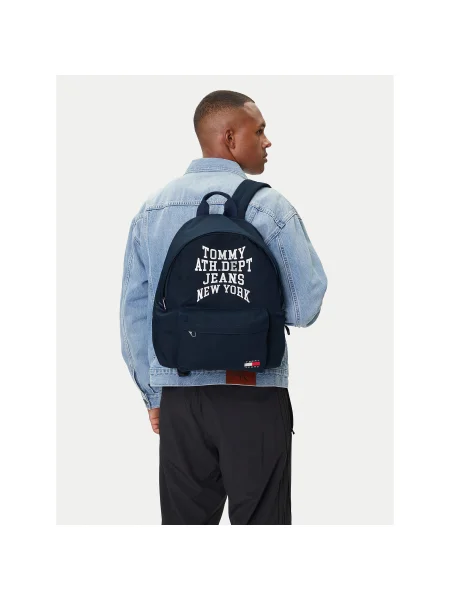 Rucsac Tommy Jeans Tjm Multi Graphic Dome Backpack Bleumarin