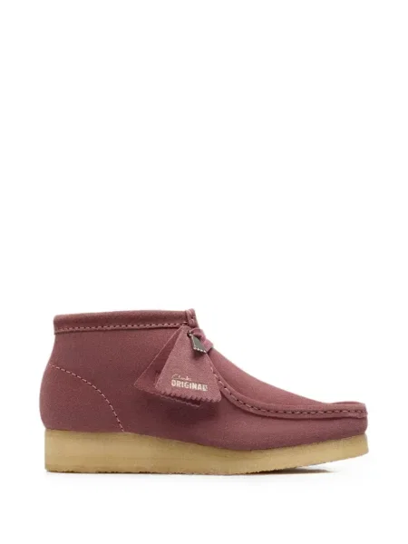 Cizme scurte Clarks Originals roz
