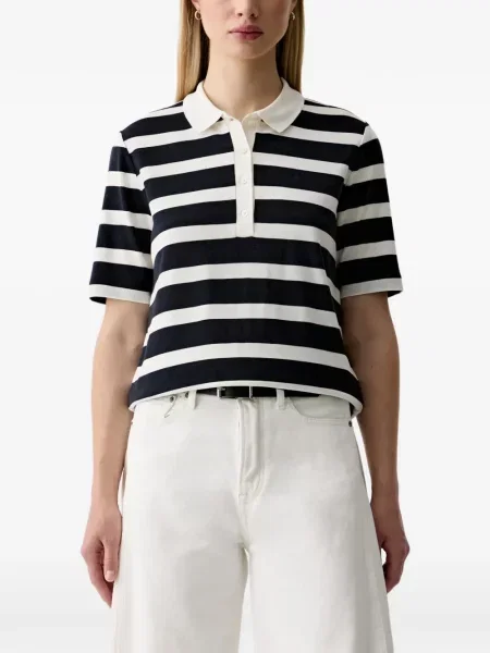 Scurt tricou polo Gant albastru