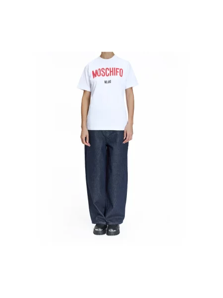 Koszulka Moschino biała