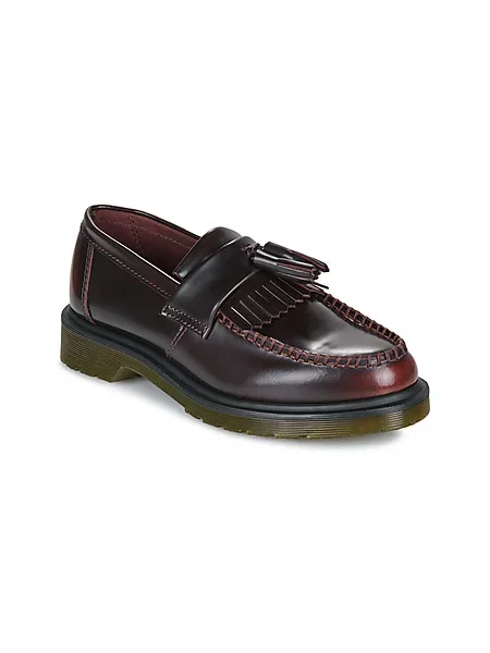 Mokasini Dr. Martens rdeča