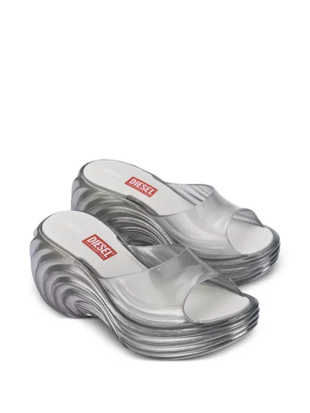 Sandale Melissa cu platformă alb