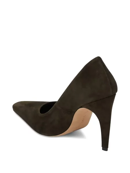 Pantofi cu toc Jude verde