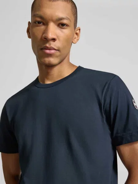 T-shirt o kroju regular fit z bawełny Colmar Originals granatowa
