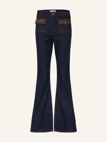 Joseph Ribkoff Flared Džíny dark denim
