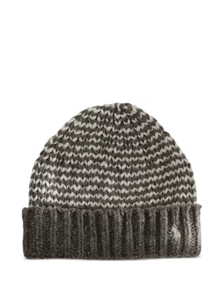 Hálós kockás pólóing Polo Ralph Lauren nyomtatás fekete