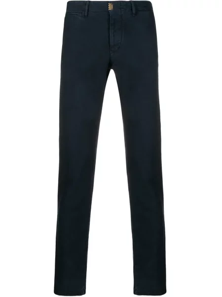 Pantaloni chino Incotex albastru
