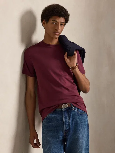 Polo Ralph Lauren Tričko Bordová Custom