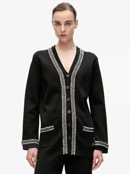 Жилетка Karl Lagerfeld дамска черно