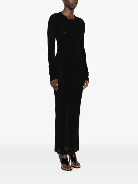 Lung rochie Rick Owens negru