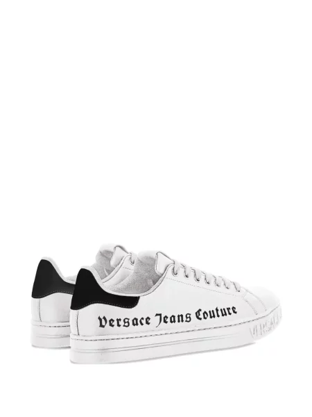 Sneakerși Versace Jeans Couture cu imagine alb