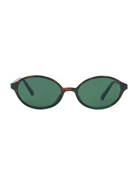 Pull&Bear Ochelari de soare maro / maro închis / închis verde