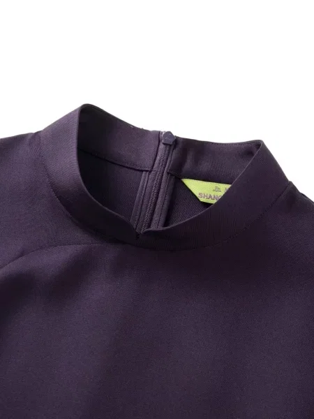 Rochie midi Shanghai Tang din dantelă violet