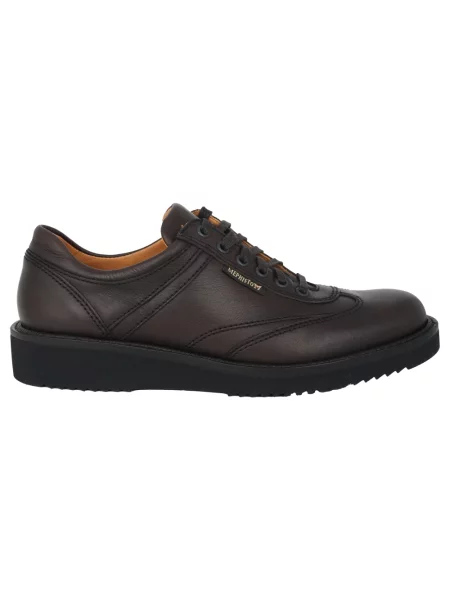Sneakersy Mephisto wiązane brązowe