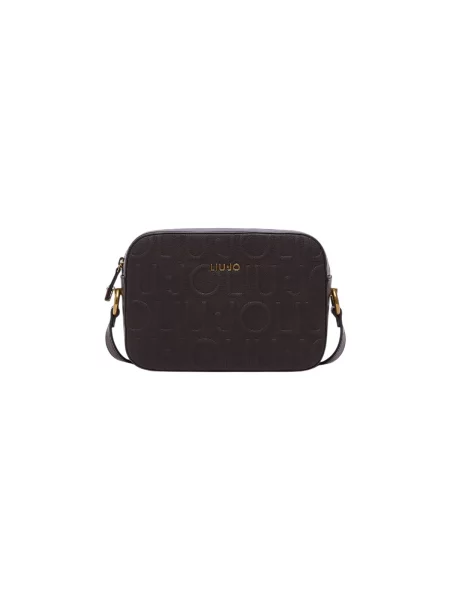Crossbody kabelka Liu Jo z ekologickej kože hnedá