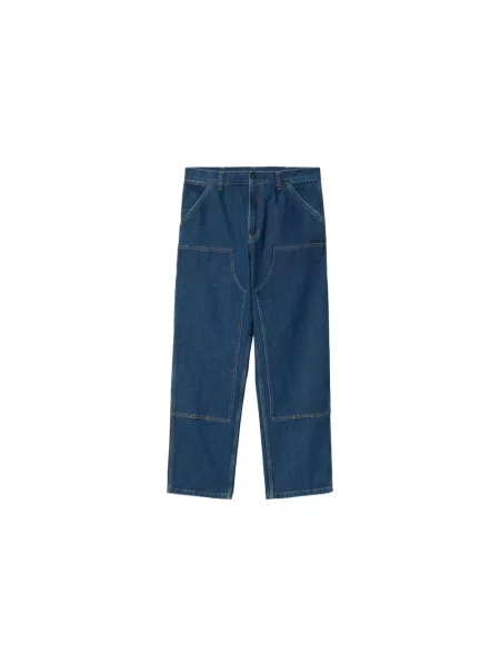 Carhartt WIP Double Knee Pant Mężczyźni Spodnie Carhartt WIP Size: niebieski