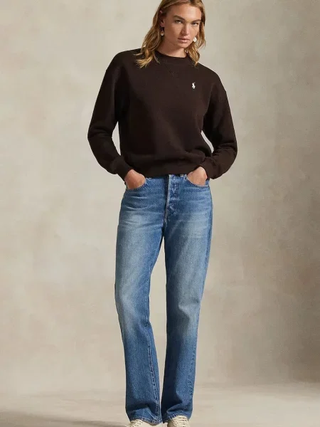 Кофта Polo Ralph Lauren однотонна коричневий