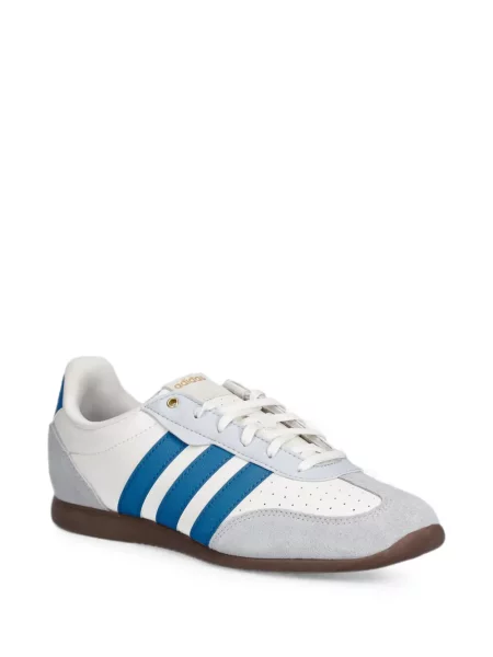 Lung papuci Adidas cu mâneci lungi cu dungi albastru